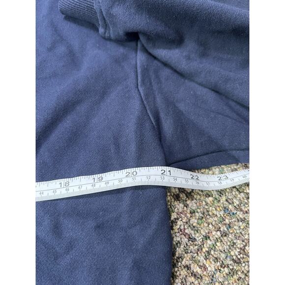 Garage Pullover Chopped Crew Sweater Women’s XXS/XS Soft Terry Blue NWT - Picture 5 of 10